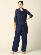 Eva USA EV-3366 Three Piece Mother's Pant Suit Set